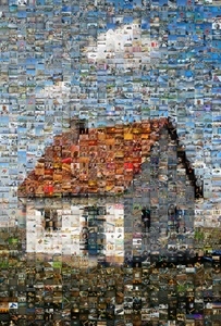 Crea online tu mosaico de fotos de tu casa con muchas fotos de la obra