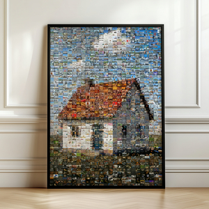 Crea online tu mosaico de fotos de tu casa con muchas fotos de la obra