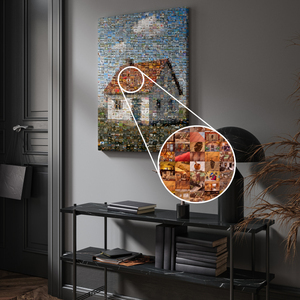 Crea online tu mosaico de fotos de tu casa con muchas fotos de la obra