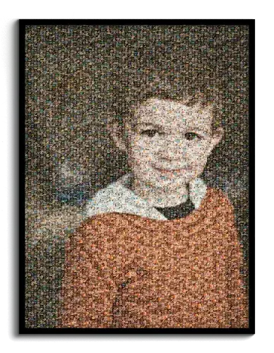 Fotomosaico infantil personalizado