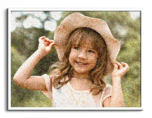 Fotomosaico infantil personalizado