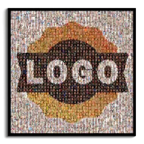 Crea un logo mosaico con fotos de tu equipo: destaca en tu oficina u evento