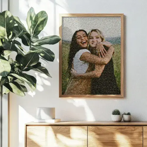 Fotomosaico personalizado para parejas