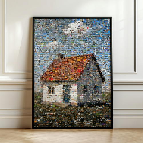 Crea online tu mosaico de fotos de tu casa con muchas fotos de la obra