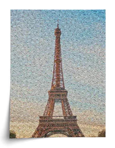 Mosaico de Fotos: Autobús Londinense