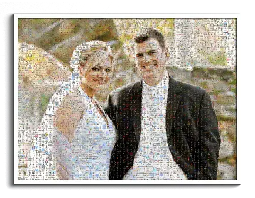 Crea tu mosaico de boda único - Regalo especial para recordar