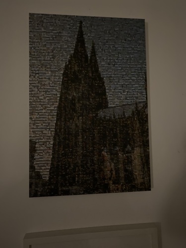 Foto del cliente M.-Theres para la valoración Impresión Fotomosaico [En línea] Espuma rígida 40x40cm